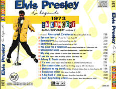 En Concerts 1973 Vol. 1 - Elvis Presley Atlas Edition CD