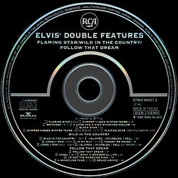 Double Features Series - Flaming Star / Follow That Dream / Wild In The Country - Gracleland Collector Box Belgium BMG - Elvis Presley CD