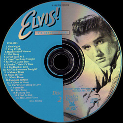 Elvis His Greatest Hits - Reader's Digest Canada 1996 - # 3339 - Elvis Presley CD