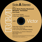 From Elvis Presley Boulevard, Memphis, Tennessee - Elvis Presley CD Info FTD Label