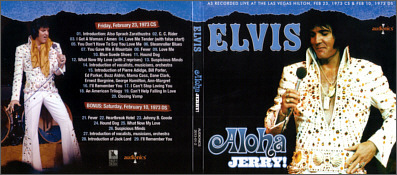 Aloha Jerry - Elvis Presley Bootleg CD