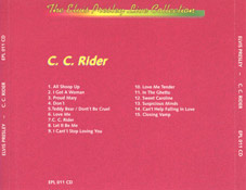 C. C. Rider - Elvis Presley Bootleg CD