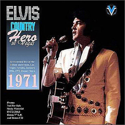 Country Hero In Vegas - Elvis Presley Bootleg CD