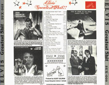 Elvis' Greatest Shit - Elvis Presley Bootleg CD