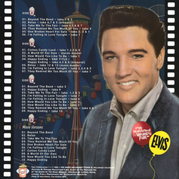 Elvis Music From The MGM Motion Picture "It Happened At The World's Fair"  (LP/CD) - Elvis Presley Bootleg CD