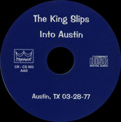 Elvis Slips Into Austin (The King Slips Into Austin) - Elvis Presley Bootleg CD