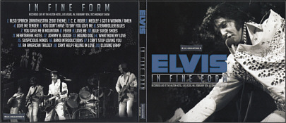 In Fine Form- Elvis Presley Bootleg CD