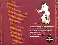   Live At The International Volume 1 - Time Stood Still - Elvis Presley Bootleg CD