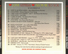 Love Letters From Me To You - Elvis Presley Bootleg CD