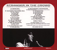 Stranger In The Crowd - Elvis Presley Bootleg CD