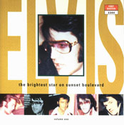 The Brightest Star On Sunset Boulevard Vol.1 - Elvis Presley Bootleg CD