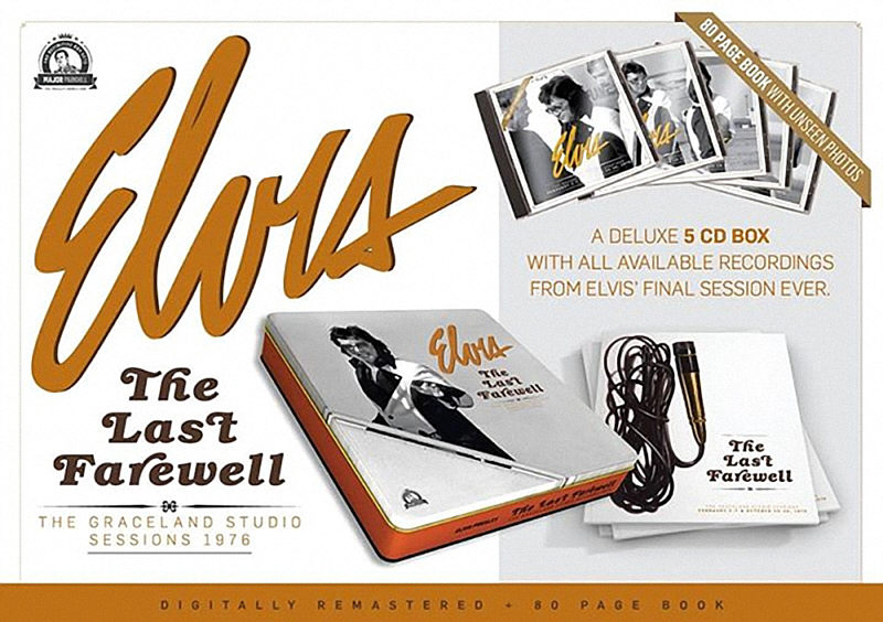 The Last Farewell - The Graceland Studio Sessions 1976 - Elvis Presley Bootleg CD