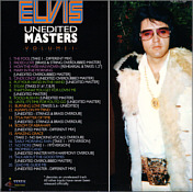 Unedited Masters - Volume 1 - Elvis Presley Bootleg CD