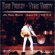 Vegas Variety Vol. 3 - Elvis Presley Bootleg CD