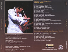 The Midnight Hour - Elvis Presley Bootleg CD