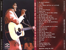 Trouble In Vegas - Elvis Presley Bootleg CD