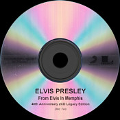 From Elvis In Mempis (Sony Legacy UK) - Elvis Presley Promotional CD-R