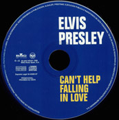 Can't Help Falling In Love - Elvis Presley Promotional CD