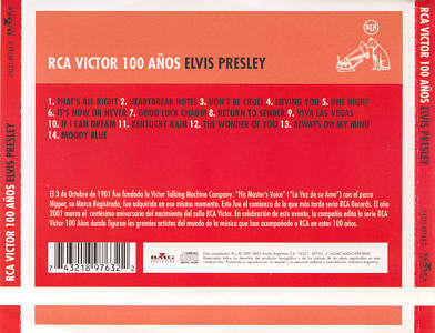 RCA Victor 100 Aos - BMG 74321 89763 2 - Argentina 2001