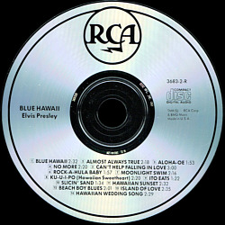 Blue Hawaii - BMG 3683-2R - USA 1992 - Elvis Presley CD