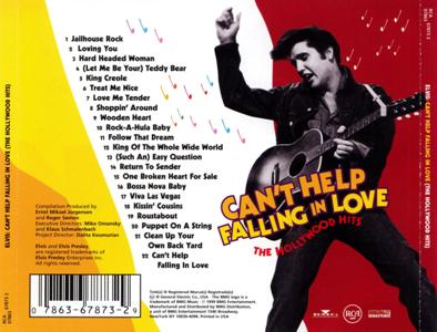 Can't Help Falling In Love - The Hollywood Hits - USA 1999 - BMG 7863 67873 2
