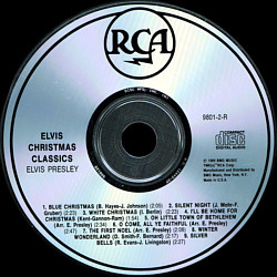 Christmas Classics - USA 1995 - 9801-2-RRE - Elvis Presley CD