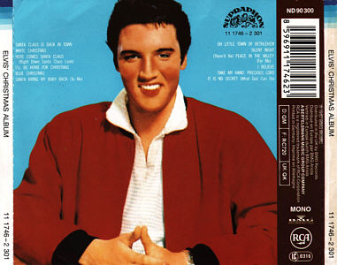 Elvis' Christmas Album - Czechoslovakia 1992 - 11 1746-2 301