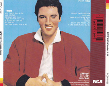 Elvis' Christmas Album - USA 1991 - PCD1-5486 - Elvis Presley CD