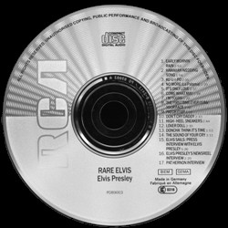 Rare Elvis - German Club Edition - BMG PD89003 - Germany 1989