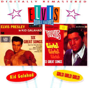 Double Features Series - Kid Galahad / Girls! Girls! Girls! - Gracleland Collector Box Belgium BMG - Elvis Presley CD