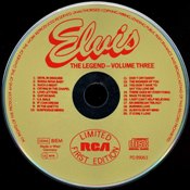 Disc 3 - Elvis The Legend - RCA PD 8900 (89061/89062/89063) - German 1984