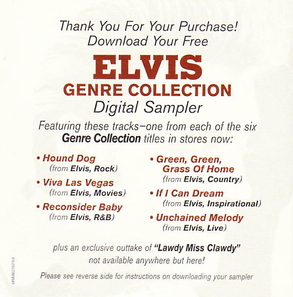 Elvis country - Sony 82876872592 - USA 2008 - Elvis Presley CD