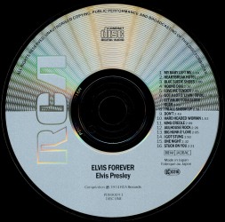 Disc1 - Elvis Forever - 32 Hits - BMG PD 89004 - Germany/Japan 1985