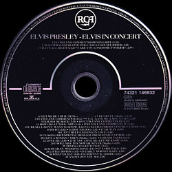 Elvis In Concert -  EU 2010- Sony Music 74321 146932 - Elvis Presley CD