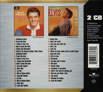 Elvis Presley 2 CD (2nd press) - France 2003 - BMG 82876 538132
