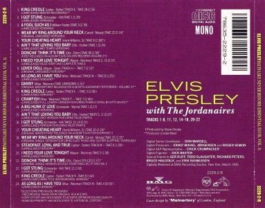 Hits Like Never Before (Essential Elvis, Vol. 3) - BMG 9589-2-R - USA 1991