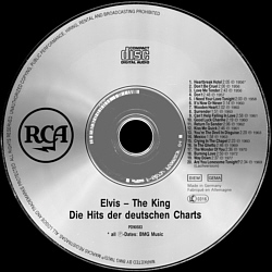 Elvis The King - Die Hits der deutschen Charts - Germany 1993 - BMG PD 90583