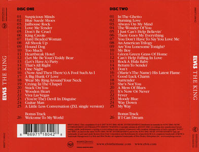 Elvis The King - Sony/BMG 88697118042 - Australia 2007