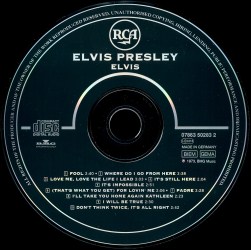 Elvis (The Fool Album) - Germany 1994 - BMG 07863 50283 2