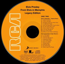 Disc 2 - From Elvis In Memphis - 40th Anniversary Legacy Edition - Canada 2009 - Sony 88697 51497-2
