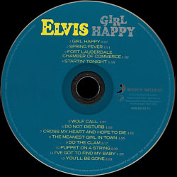 Girl Happy - Australia 2010 - Sony 88697728852