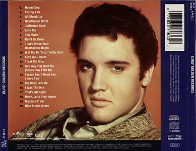 Elvis' Golden Records (remastered and bonus) - Brazil 2000 - BMG 07863 67462 2