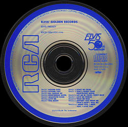 Elvis' Golden Records - Japan 1985 - RCA RPCD-1004