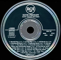 Elvis' Golden Records - Germany 1990 - BMG ND 81707