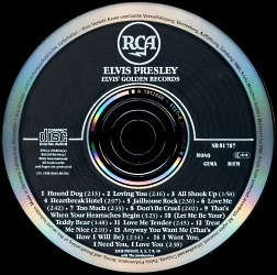 Elvis' Golden Records - Germany 1990 - BMG ND 81707