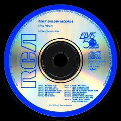 Elvis' Golden Records - Japan 1985 - RCA RPCD-1004