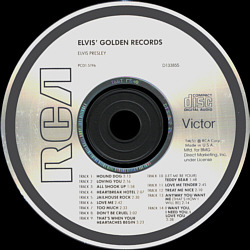 Elvis' Golden Records - USA 1996 - Direct Marketing - BMG PCD1-5196 - Elvis Presley CD