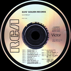 Elvis' Golden Records - USA 1998 - Columbia Music Club - BMG PCD1-5196 - Elvis Presley CD