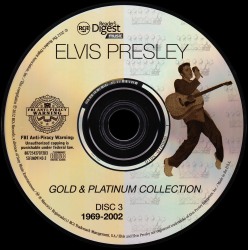 Disc 3 - Gold &amp; Platinum Collection (Sony / Reader's Digest) - USA 2012 - Sony 88725427072 / SSTI09143