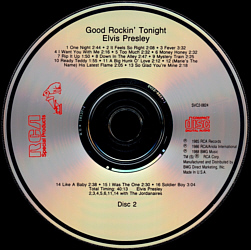 Disc 2 - Good Rockin' Tonight - (same front & back cover) - USA 1988 - BMG SVC2-0824
